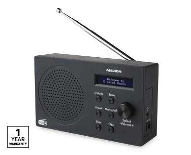 Portable DAB+ Radio