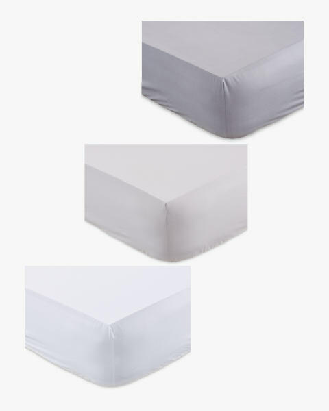 Double Egyptian Cotton Fitted Sheet