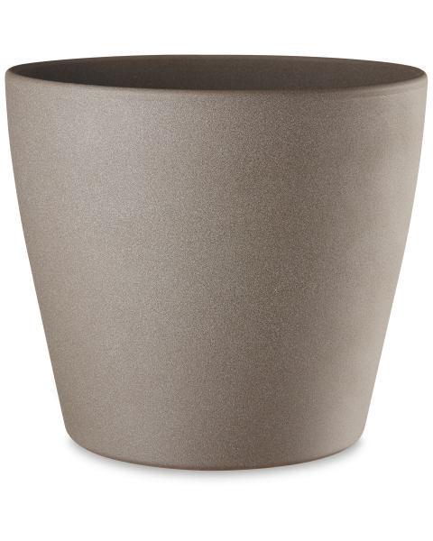 Grey/Brown Ceramic Pot