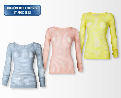 Pull-over pour femmes BLUE MOTION COLLECTION