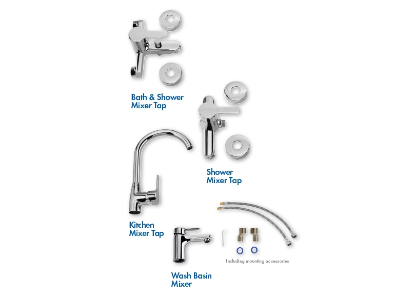 Miomare Bathroom/Kitchen Sink Mixer Tap
