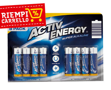 ACTIV ENERGY Batterie stilo alcaline