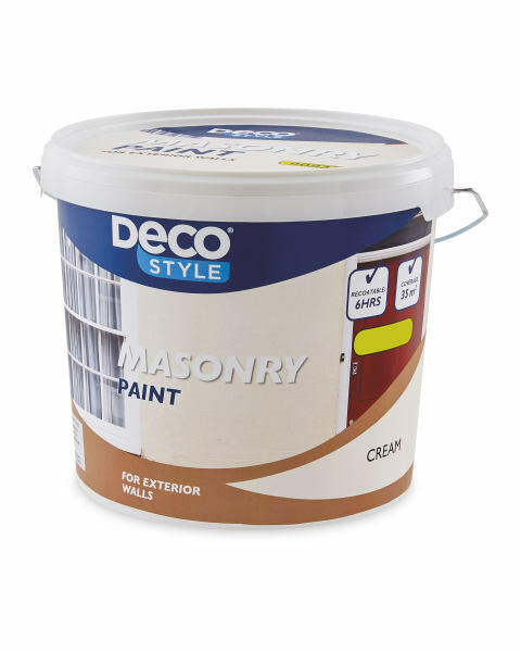 Deco Style Cream Masonry Paint