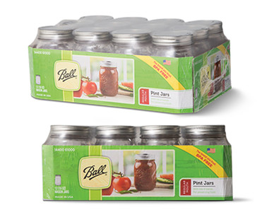 Ball 12-Pack Wide Mouth Quart Canning Jars