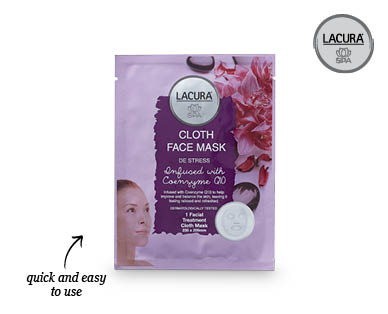 Lacura Spa Cloth Face Masks 25ml