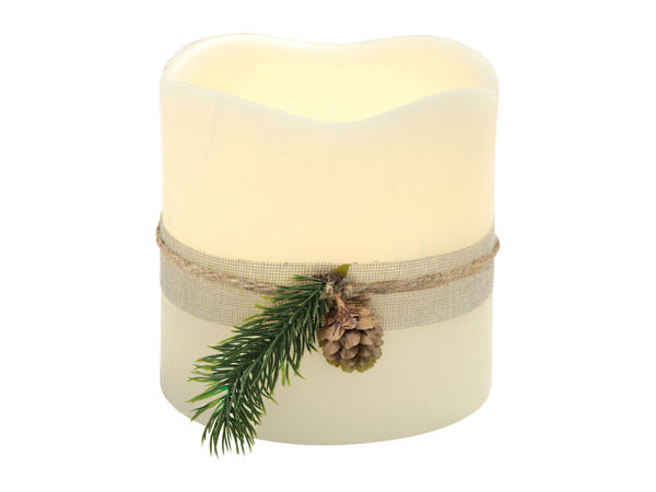 Melinera Premium Real Wax LED Candle or Candle Set