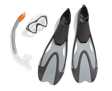 Premium Snorkel and Flipper Set
