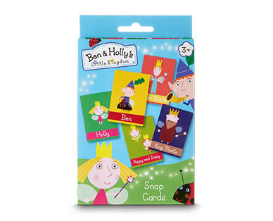 Peppa Pig or Ben and Holly's Card Sets
