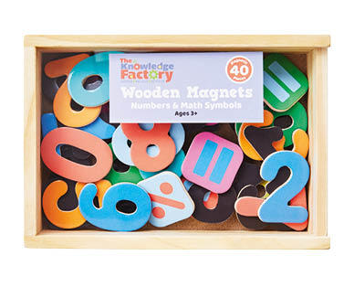 Educational Wooden Magnets