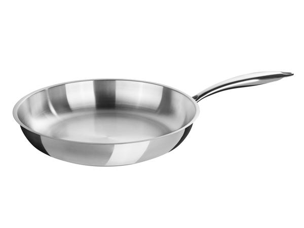 24/28 cm Stainless Steel Frying Pan