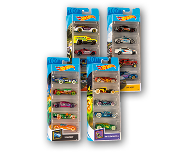 Lot de voitures miniatures Matchbox à offrir, 5 pièces HOT WHEELS