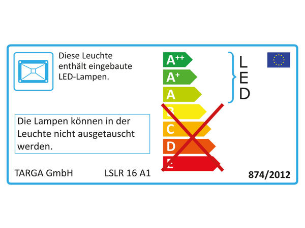 LIVARNO LUX(R) LED-Strahler mit Bewegungsverfolgung