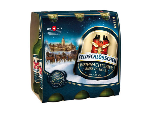 Bière de Noël Feldschlösschen