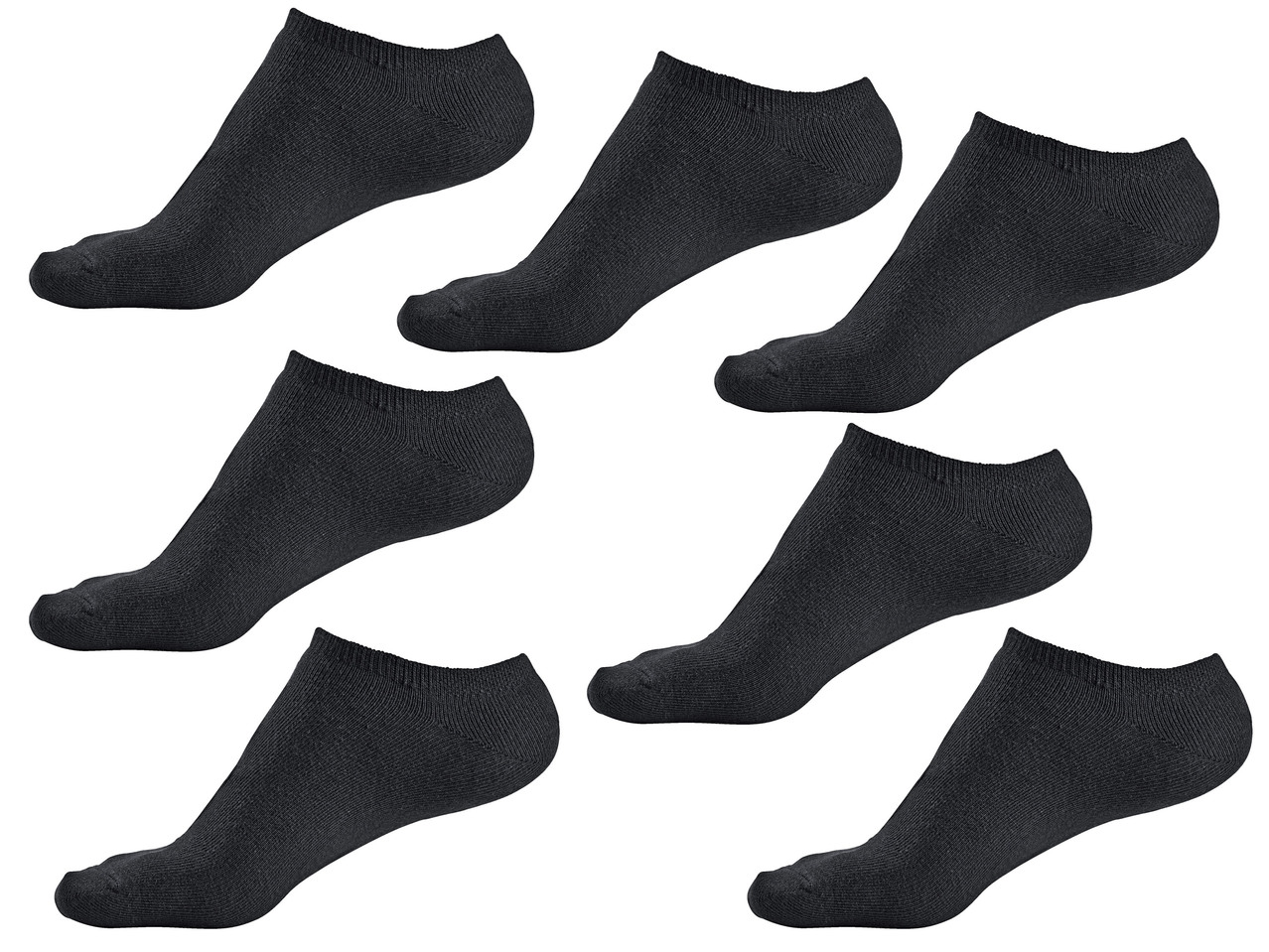 Ladies' Trainer Socks, 7 pairs