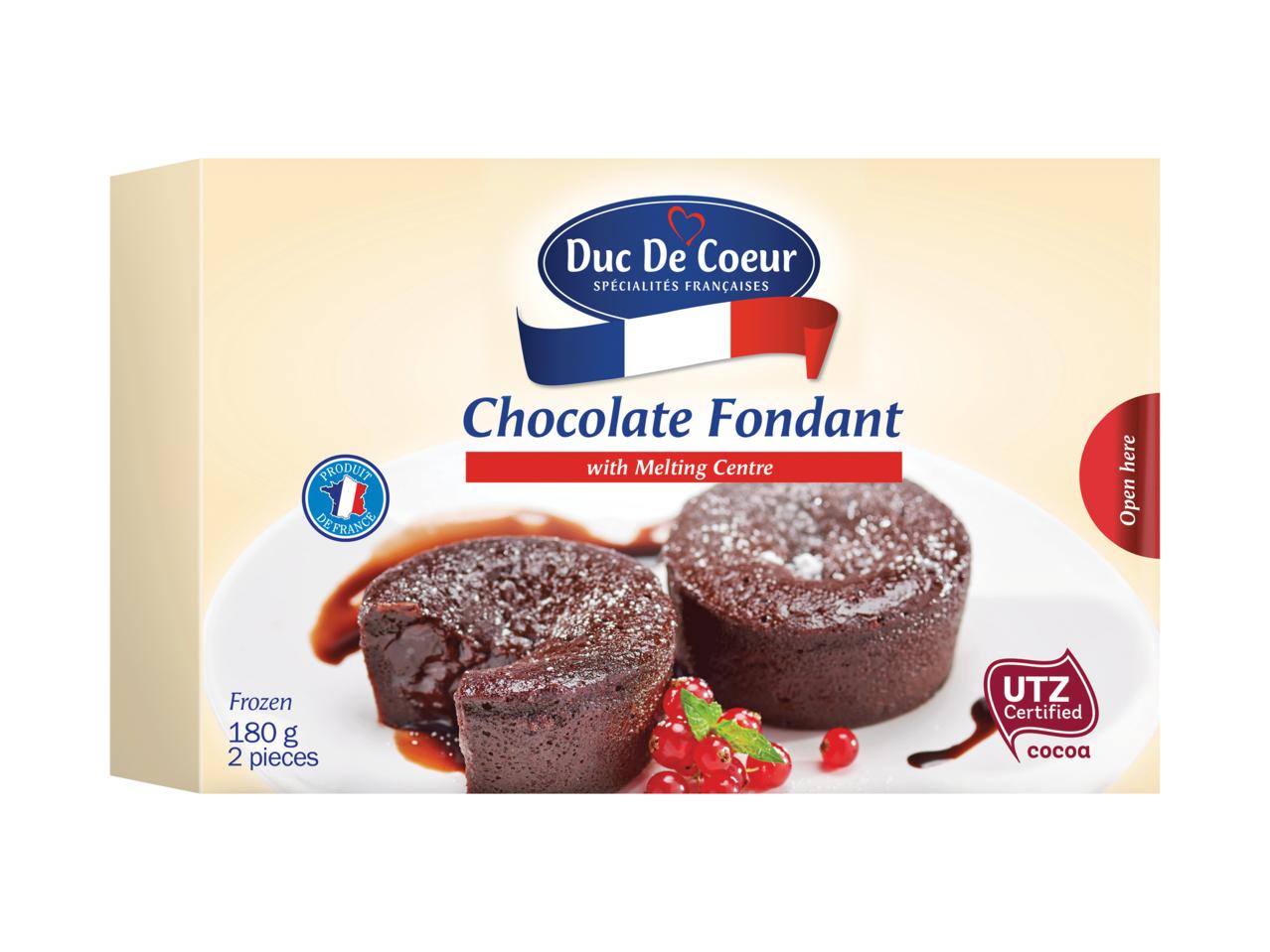 DUC DE COEUR Chocolate Fondant