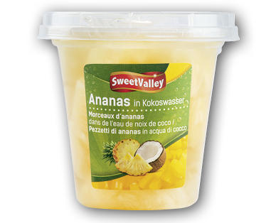 SWEET VALLEY Ananas in Kokoswasser