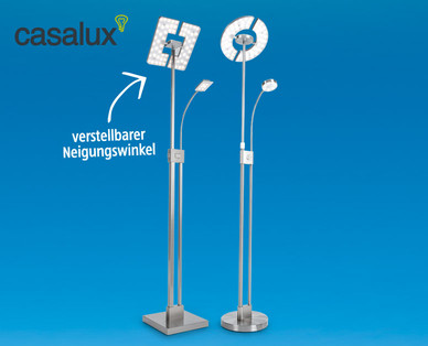 CASALUX LED-Deckenfluter mit Leselicht