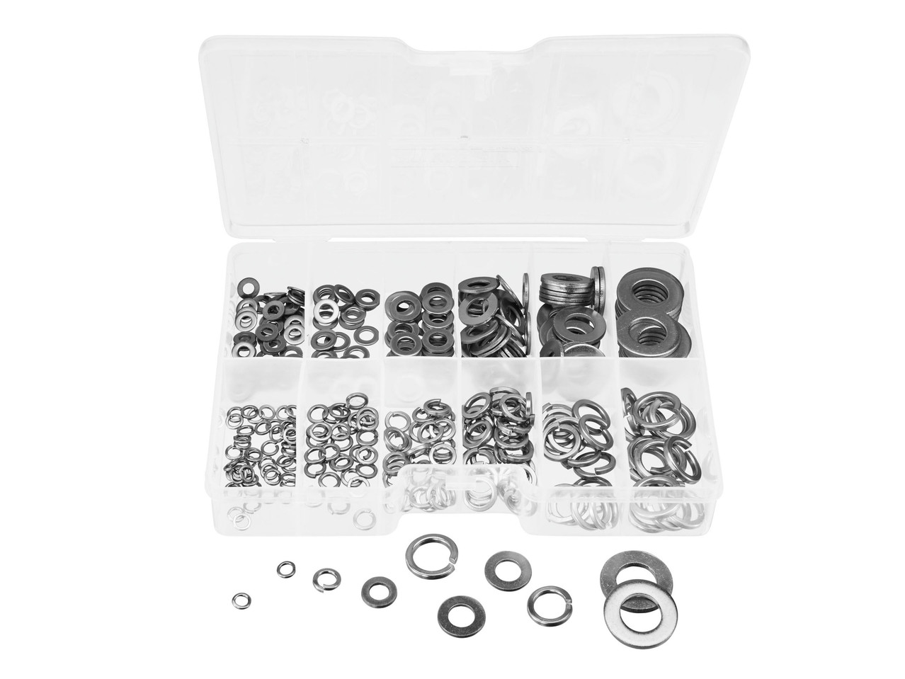 Set Hooks, Washers or Hex Nuts
