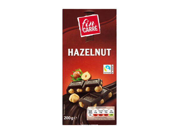 Fin Carré Hazelnut Dark Chocolate