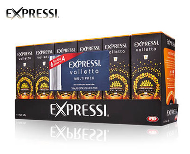 EXPRESSI COFFEE CAPSULE MULTIPACKS 6 X 16PK