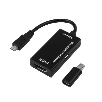 Aufrollbares HDMI-Kabel mit Adapter