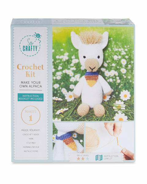 Alpaca Crochet Kit