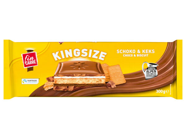 FIN CARRÉ Schokoladen Großtafel