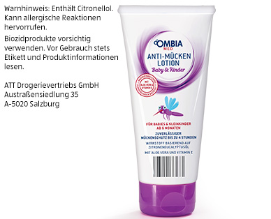 OMBIA MED Insektenschutzspray/ ­-lotion