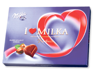MILKA "I Love Milka" Pralinés