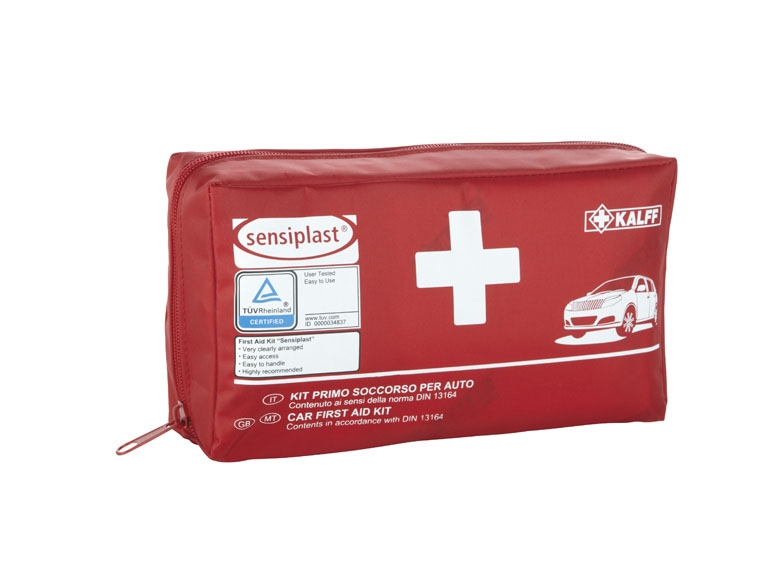 SENSIPLAST Car First Aid Kit - 44 Pieces