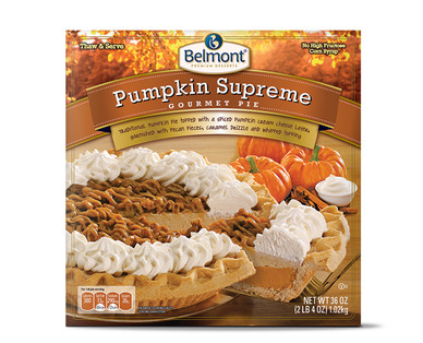 Belmont Pumpkin Supreme Pie