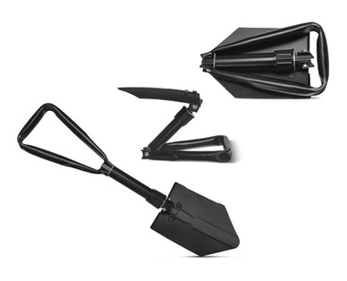 Adventuridge Water Carrier, Folding Shovel or 2-Pack Reflective Rope
