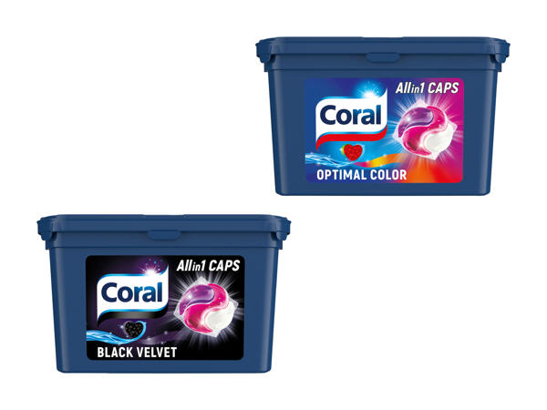 Coral Caps Black Velvet/Color