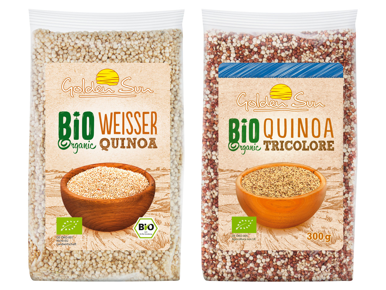 GOLDEN SUN Bio-Quinoa/Bio-Quinoa-Tricolore
