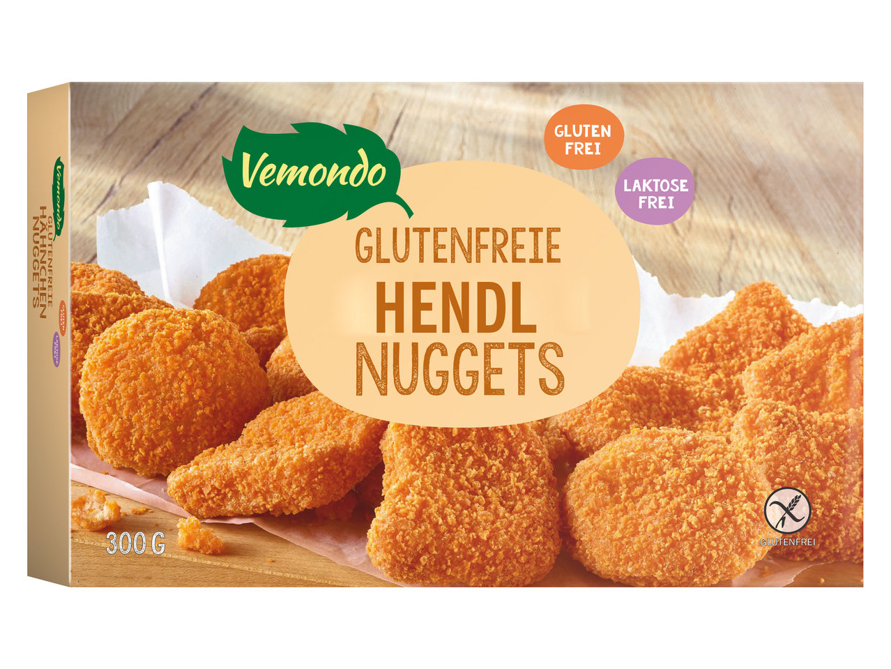 VEMONDO Glutenfreie Hendl-Nuggets