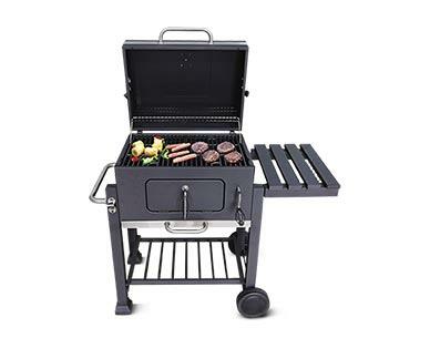 Range Master Heavy-Duty 24" Deluxe Charcoal Grill