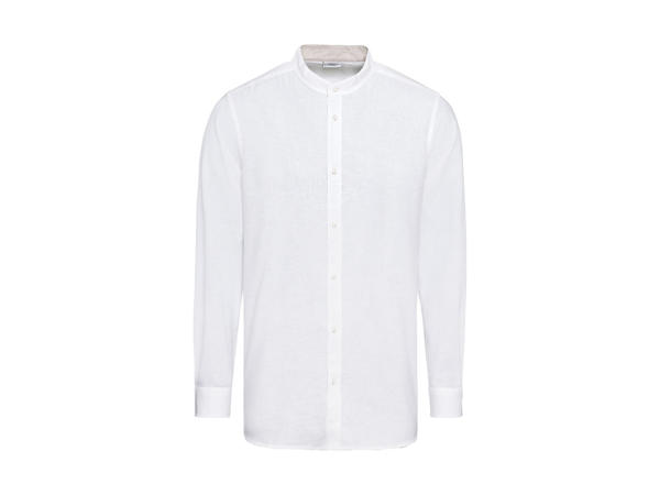 Livergy Men's Linen Blend Shirt1