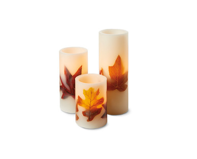 Huntington Home 3-Piece Flameless LED Candle Set