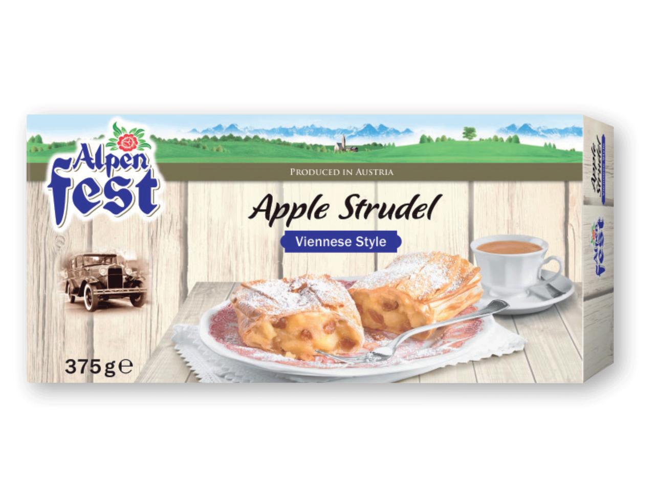 ALPENFEST Viennese Style Apple Strudel