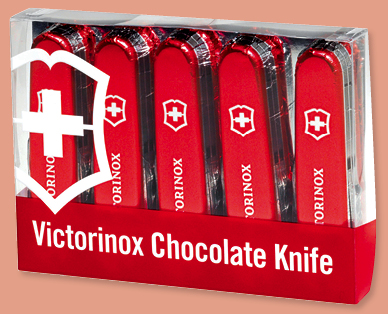 Couteaux suisses en chocolat VICTORINOX