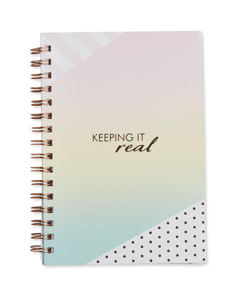 A5 Keeping it Real Notebook