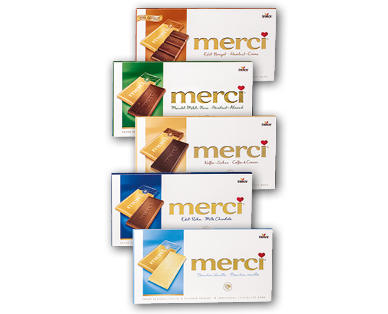 MERCI(R) Tavolette di cioccolato