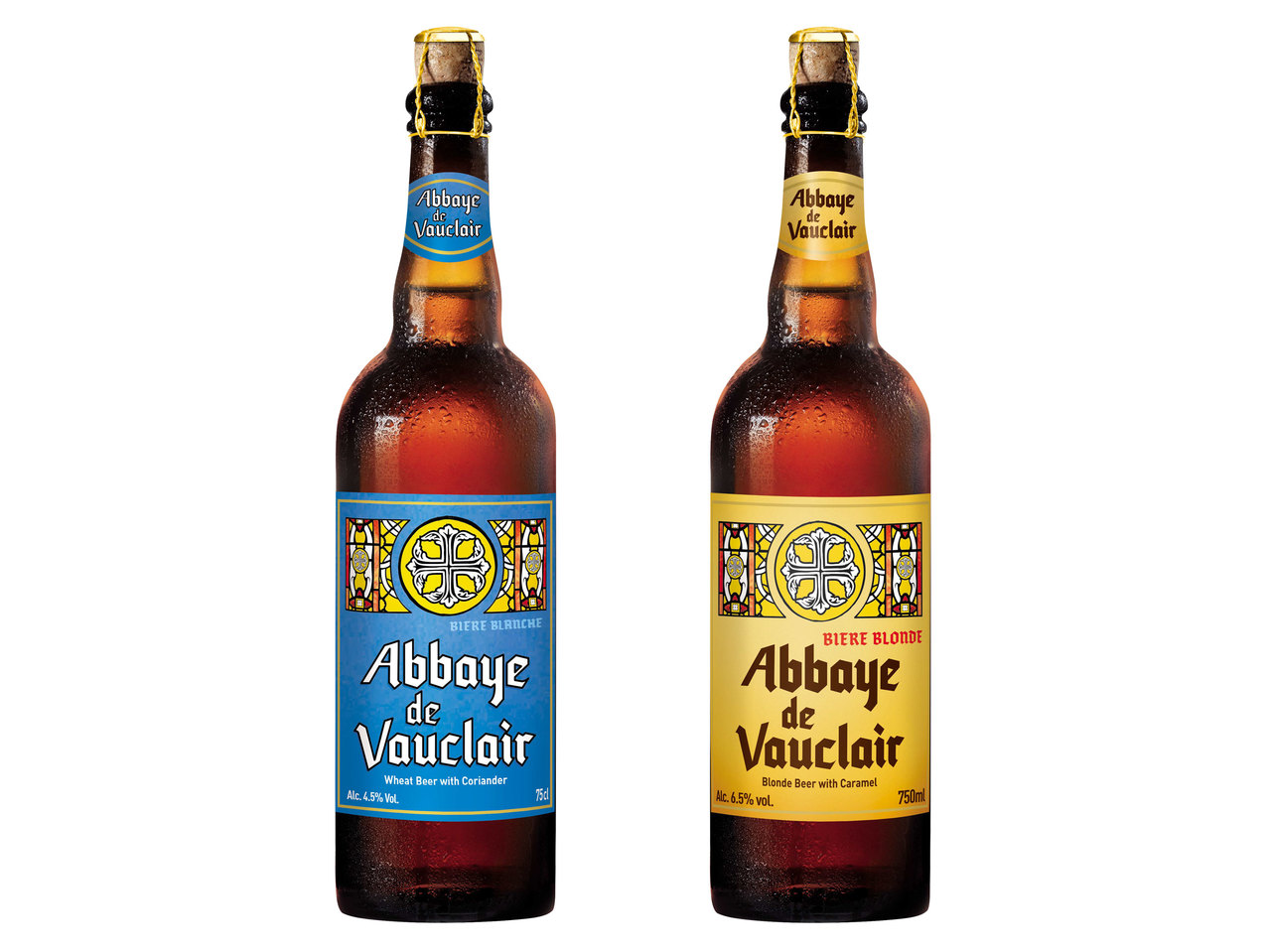 ABBAYE DE VAUCLAIR Bière Blanche oder Bière Blond