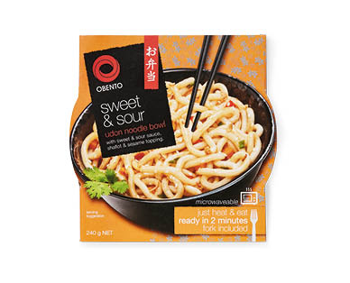 Obento Noodle Bowls 240g