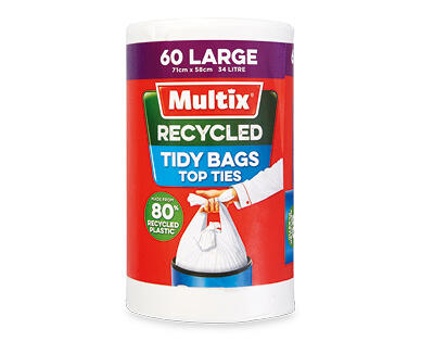 Recycled Kitchen Tidy Large Bags 60pk