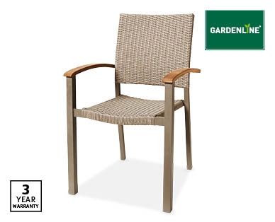 Rattan Effect Dining Chair
