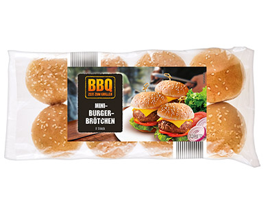 BBQ Mini-Burger-Brötchen