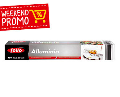 FOLIO Alluminio maxi Da venerdì 15 febbraio