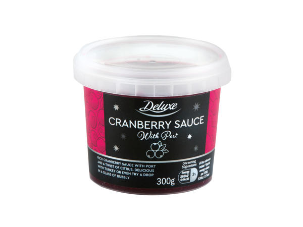 Fresh Cranberry and Port Sauce