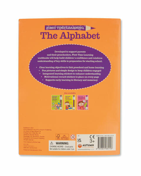 Alphabet 3+ Educational Book